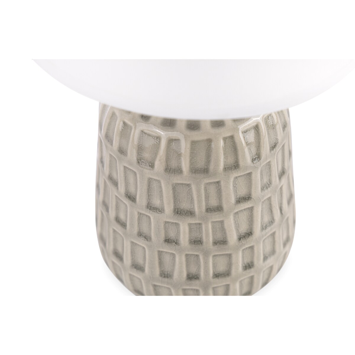 KONSIMO STANDI Lampa stołowa boho kolor kremowy