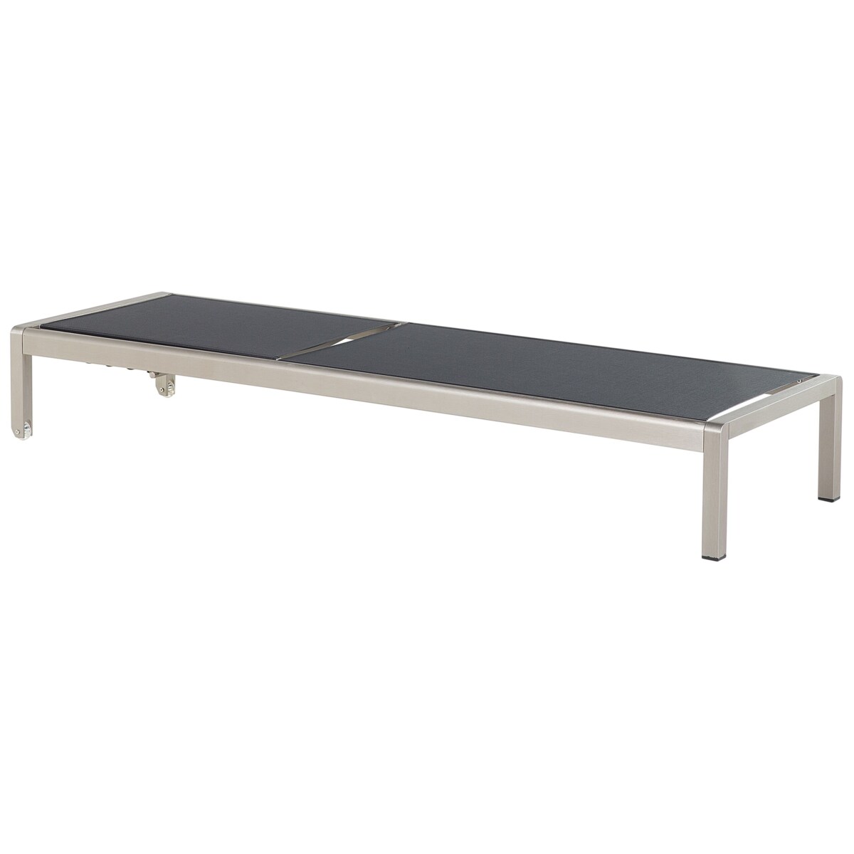 Leżak ogrodowy czarny FOSSATO