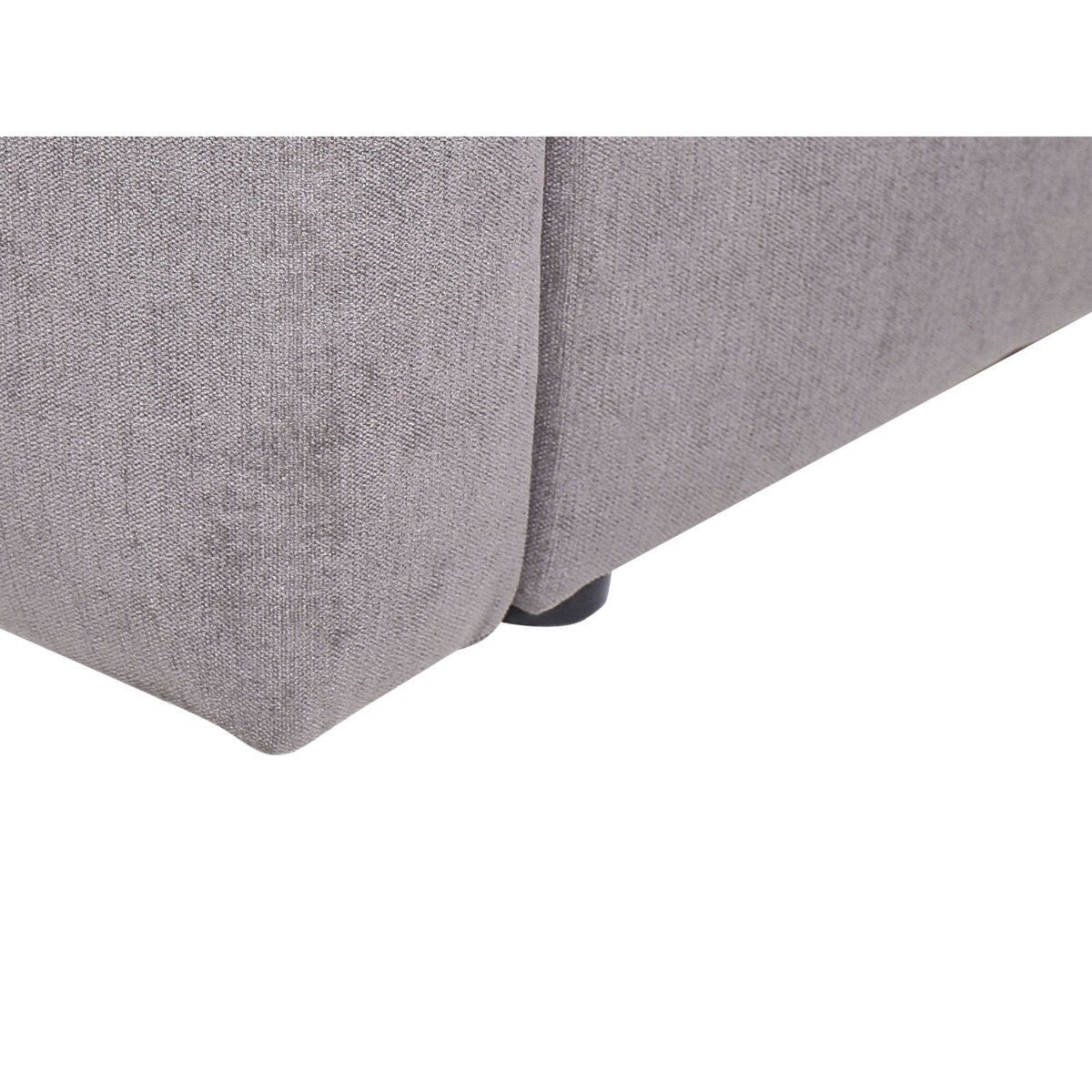 Łóżko kontynentalne z pojemnikami 160 x 200 cm beżowoszare ARISTOCRAT