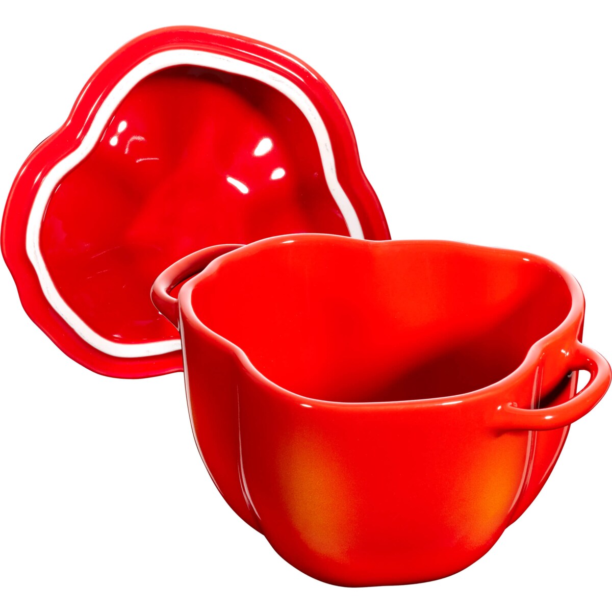 Mini Cocotte okrągły papryka Staub - Czerwony, 470 ml