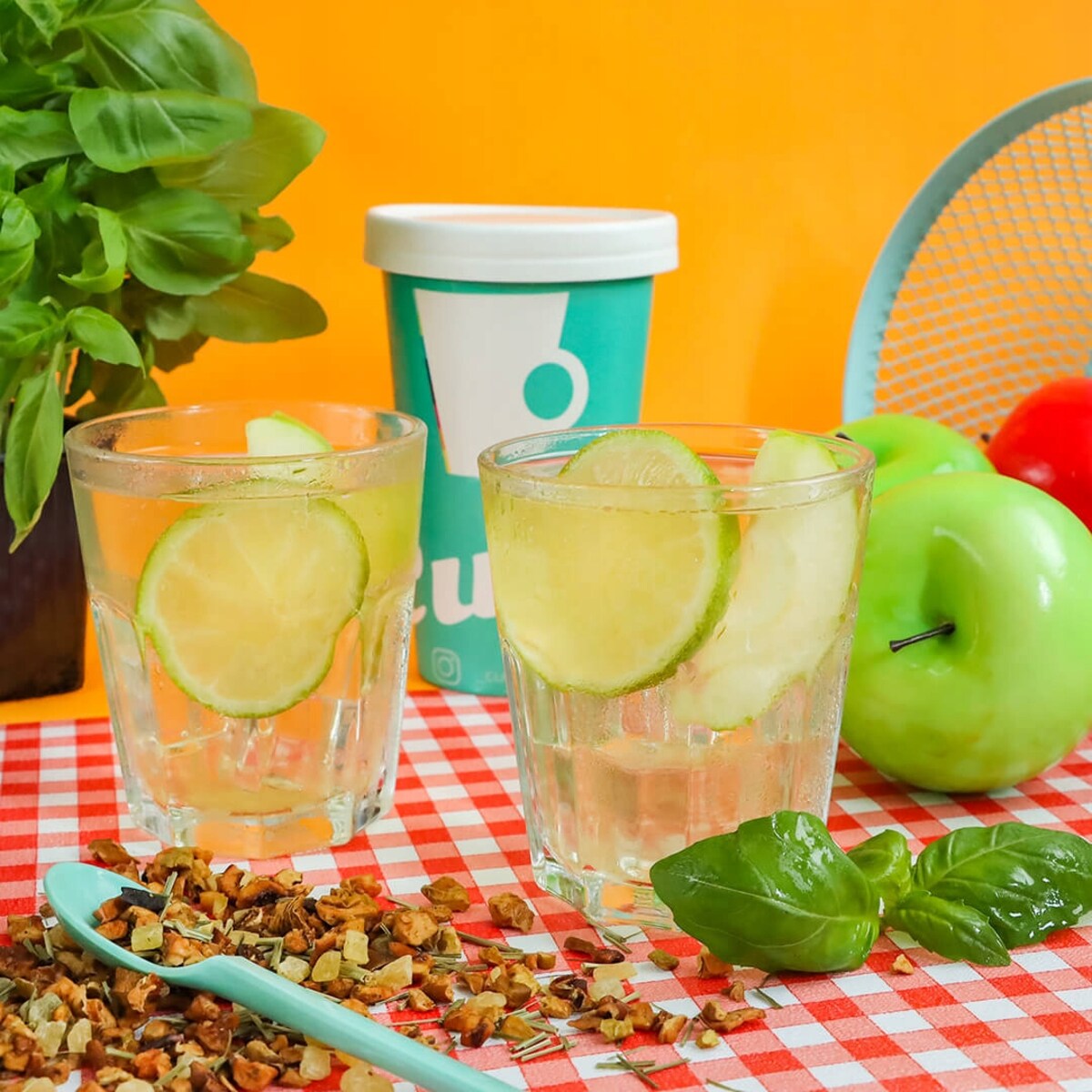 Herbata owocowa JABŁKOWY SZEJK o smaku jabłkowo-cytrusowym PREMIUM Cup&You - herbata liściasta sypana mieszanka napar susz - gotowa na prezent upominek