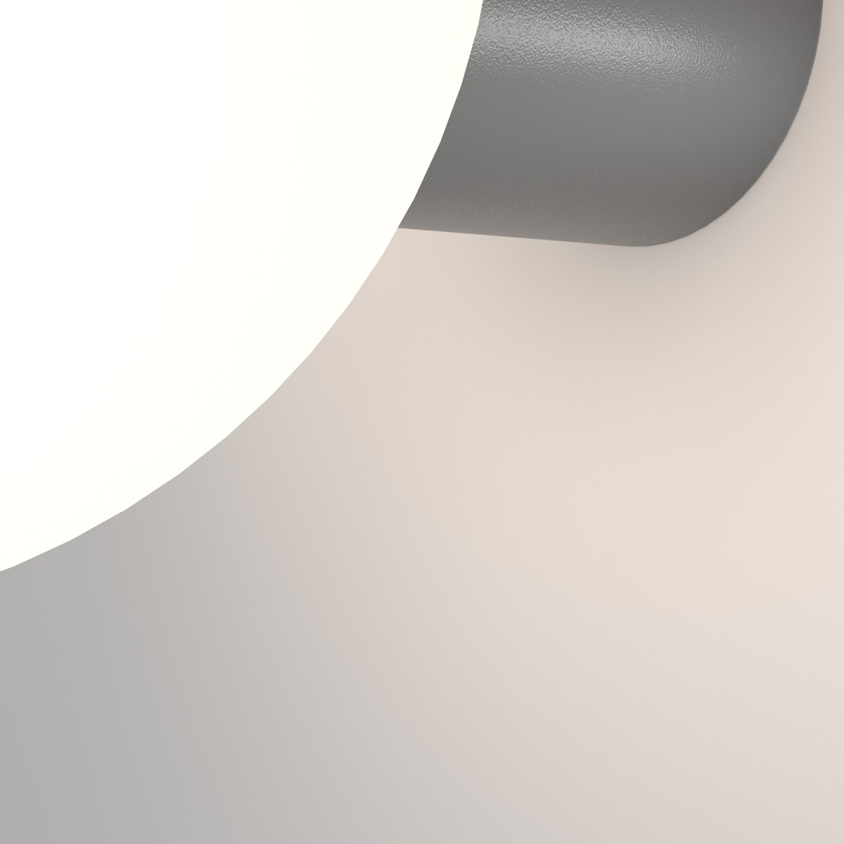 Elewacyjna lampa Bold O598WL-01GR1 Maytoni ball IP54 szara