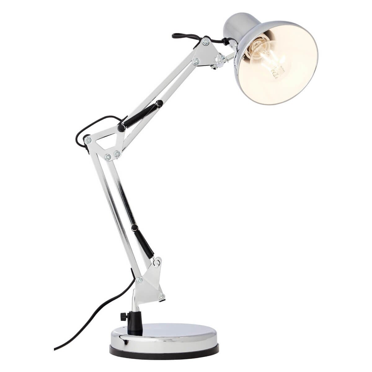 Biurkowa lampa regulowana Henry 92706/15 Brilliant do gabinetu chrom