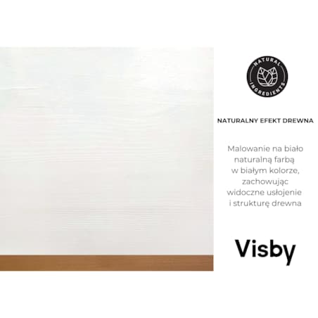 Drewniane łóżko Visby Livia High / 120x200 cm