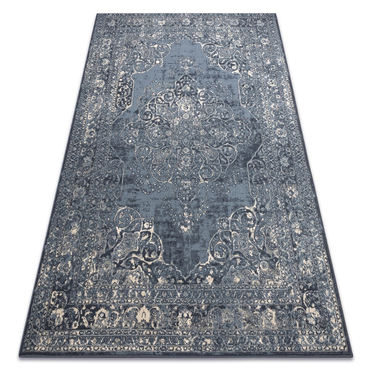 Dywan NAIN Rozeta vintage 7599/50911 granat / 120x170 cm