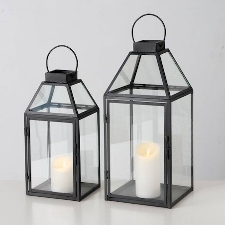 Lampiony na świece do użytku wewnętrznego ODENSE, 2 szt.