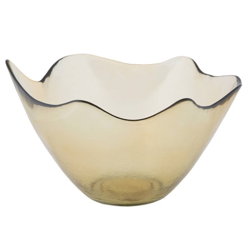 Ozdobna misa ze szkła z recyklingu, Ø 30 cm