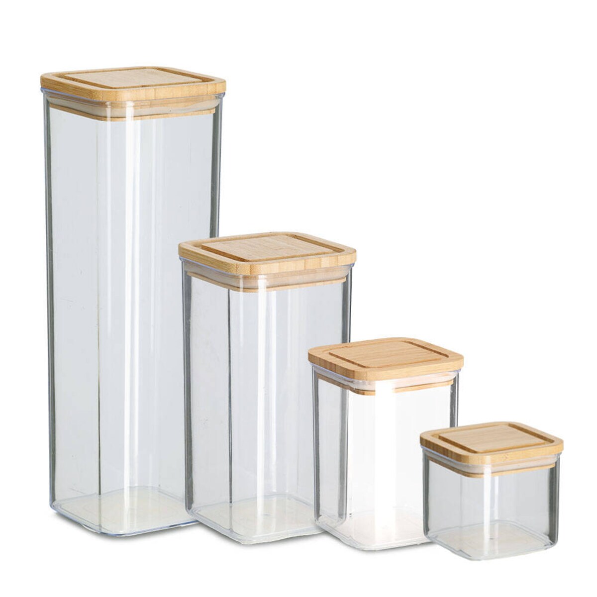 Przezroczysty pojemnik z tworzywa, 800 ml