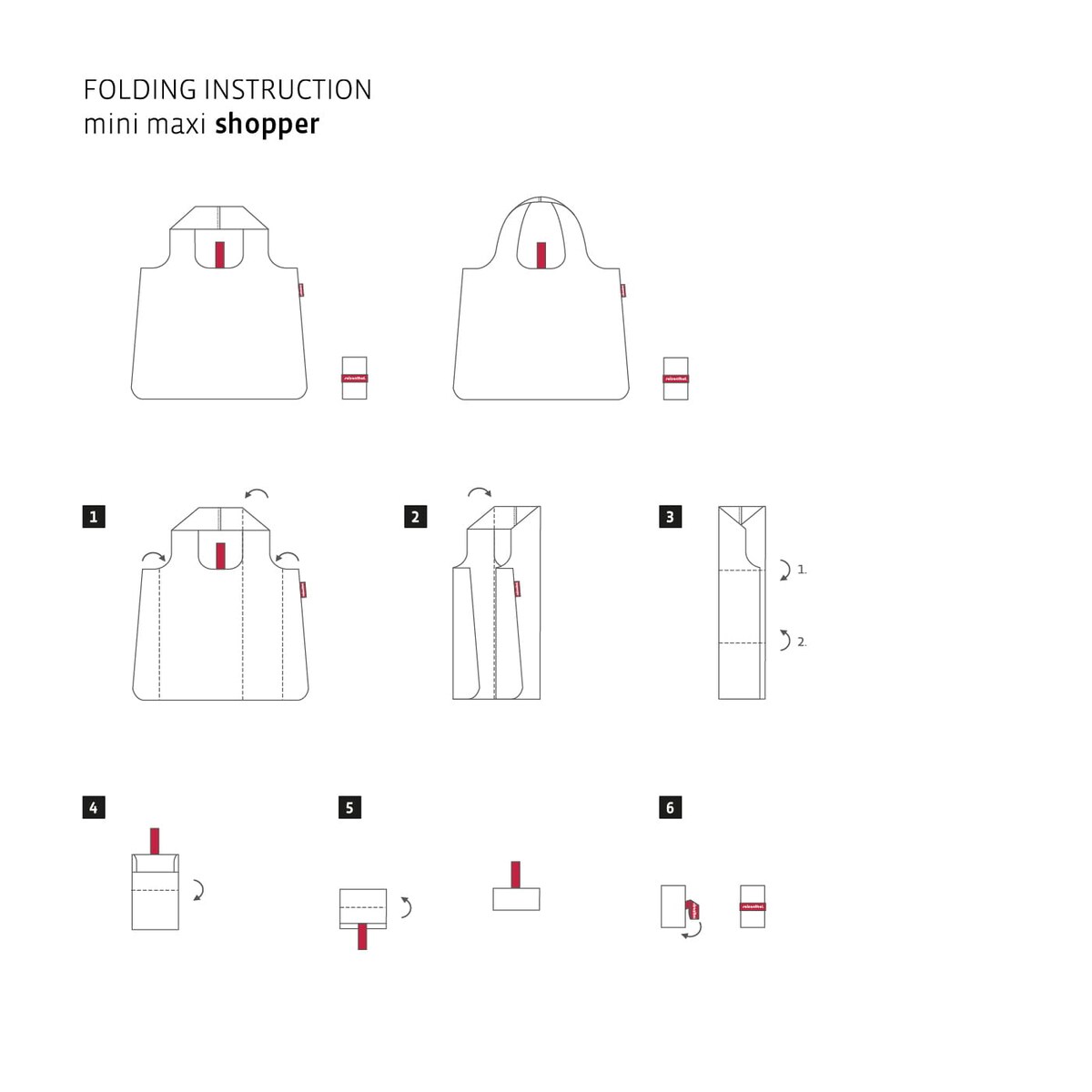 Siatka MINI MAXI SHOPPER, dots white