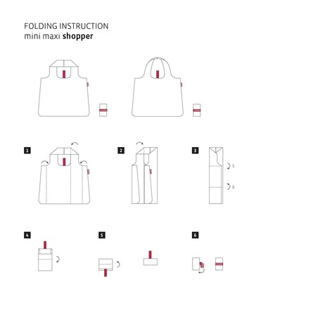 Siatka MINI MAXI SHOPPER, dots white