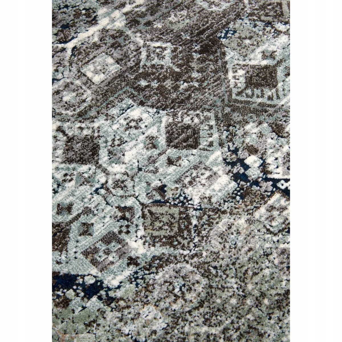Dywan tradycyjny do salonu 155x235cm,klasyczny zielono kremowy wzór