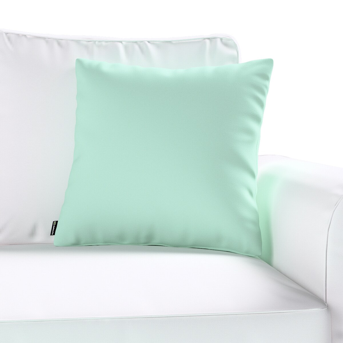 Poszewka Kinga na poduszkę 50x50 turkusowo - miętowy