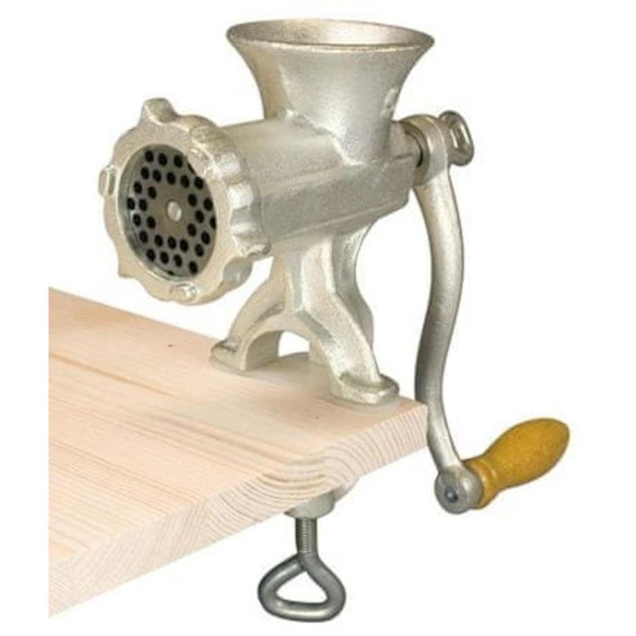 Maszynka ŻELIWNY do mielenia mięsa żywności przykręcany do blatu ręczny 10