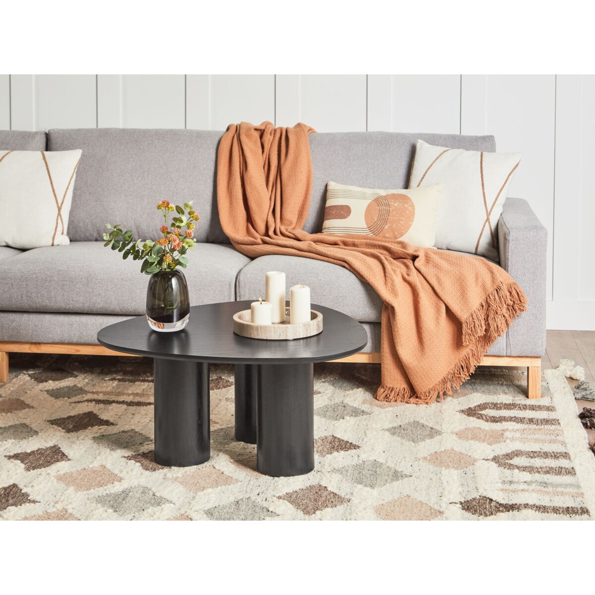 Stolik kawowy MDF Czarny DACOMA