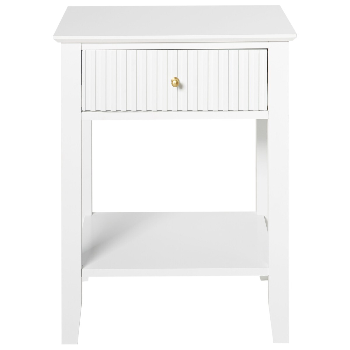 Szafka nocna 1 szuflada Biały ASSISI