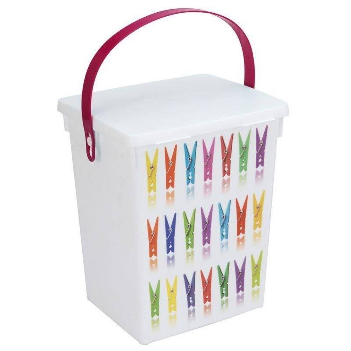 Pojemnik na klamerki proszek do prania kapsułki