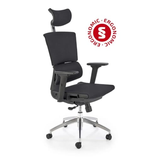 Fotel biurowy MARCUS czarny