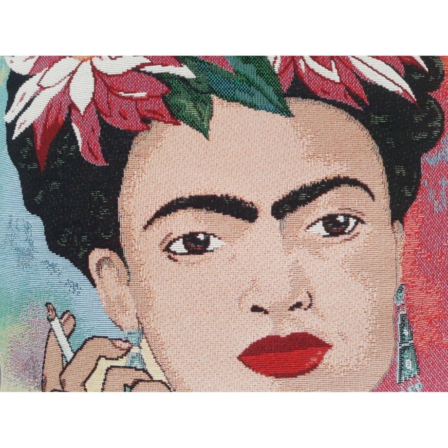 Poszewka Na Poduszkę Jasiek 45X45 Cm Żakardowa Dekoracyjna Ozobna Frida