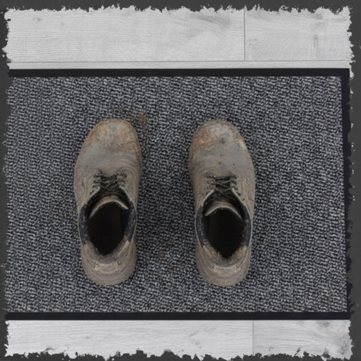 Wycieraczka pod drzwi 90X150 wejściowa gumowa antypoślizgowa zewnętrzna