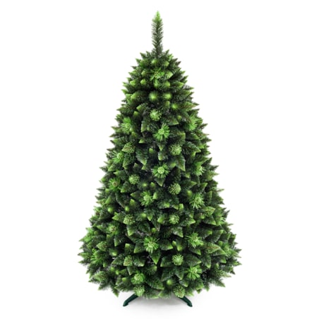 Choinka sztuczna Sosna oliwkowa z kryształkami