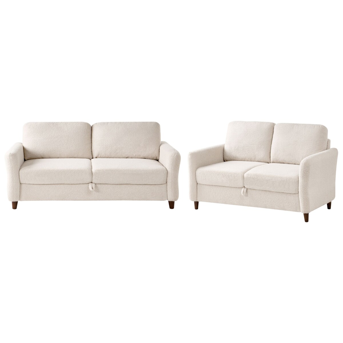 Komplet wypoczynkowy dla 5 osób MARE Boucle Beżowy