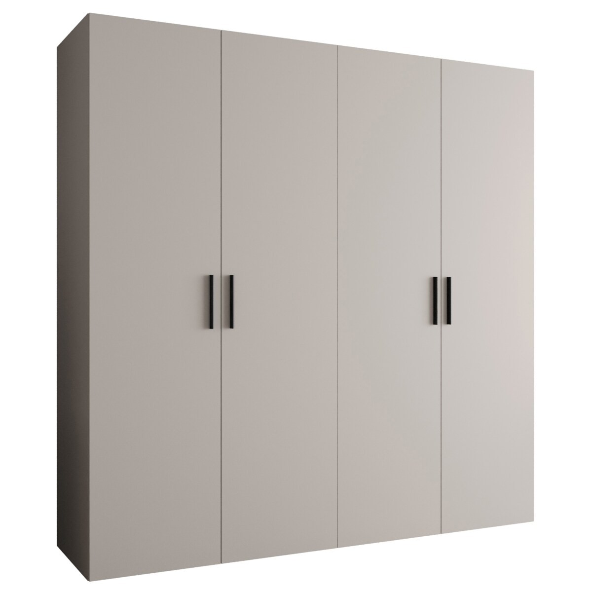 Szafa uchylna otwierana BARI 1 200 wys. 202 cm Kaszmir + u. Złoty