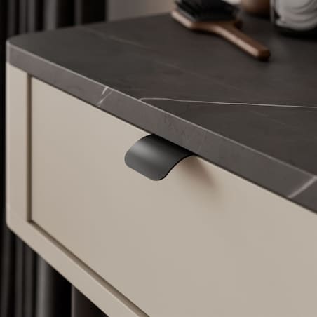 Konsola AUTUMN z szufladami, Kaszmir / Szary Kamień