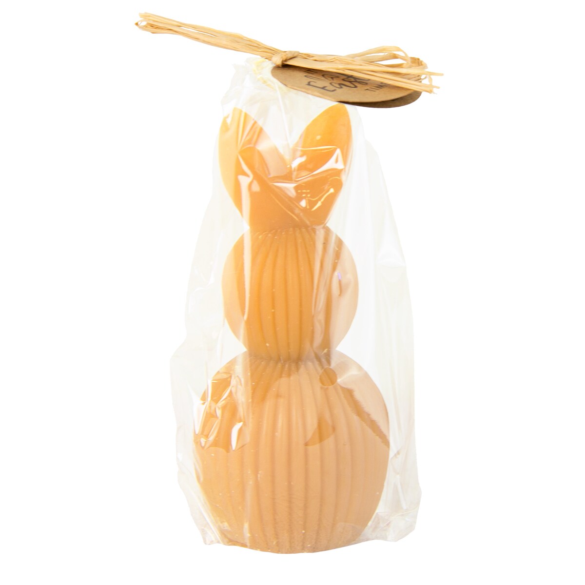 Świeczka Wielkanocna Zając Zajączek Królik Na Prezent Ozdobny Karmelowa