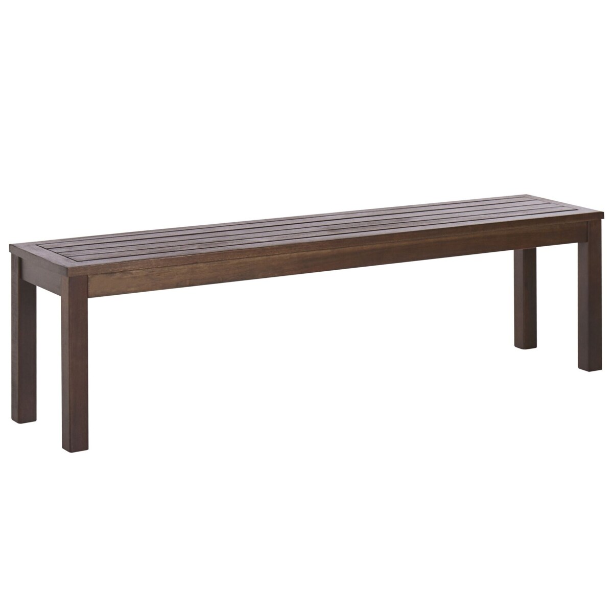 Ławka ogrodowa eukaliptus 160 cm naturalna TUSCANIA