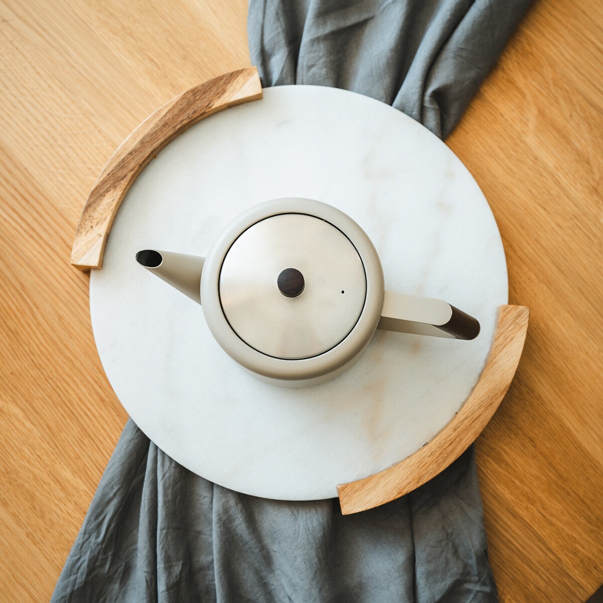 Taca do serwowania z marmuru Viggo / Bredemeijer