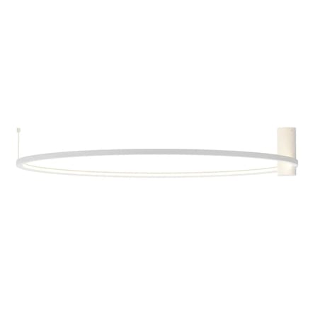 Plafon do salonu Ringa CL0112-L-W Yaskr LED 45W 3000-4000K IP44 biały