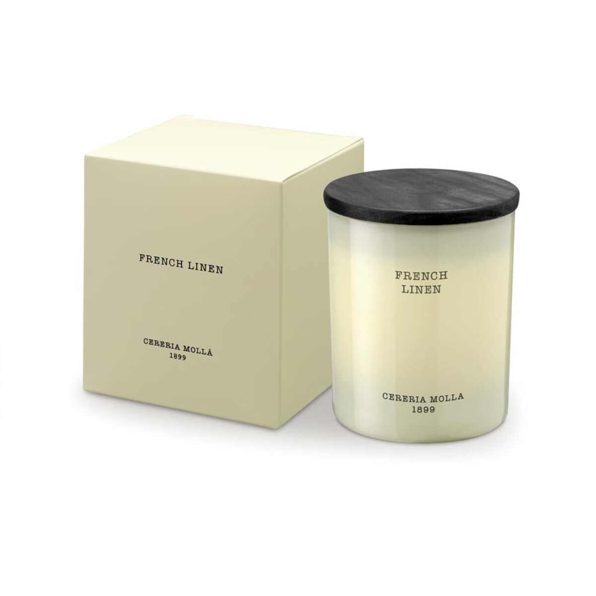 Świeca zapachowa French Linen, 230 g , Cereria Molla