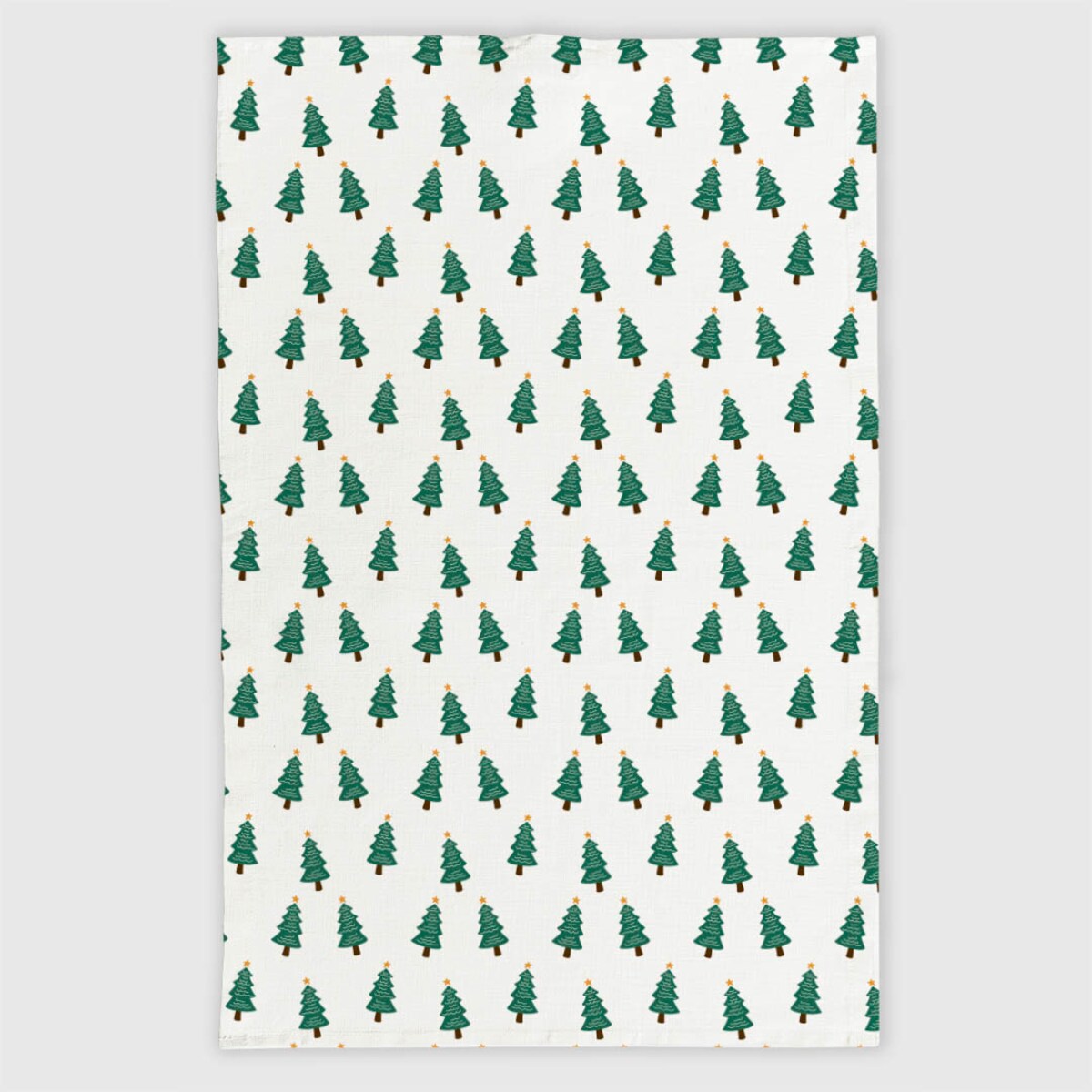 Ręcznik kuchenny świąteczny - Choinki 50x70 cm