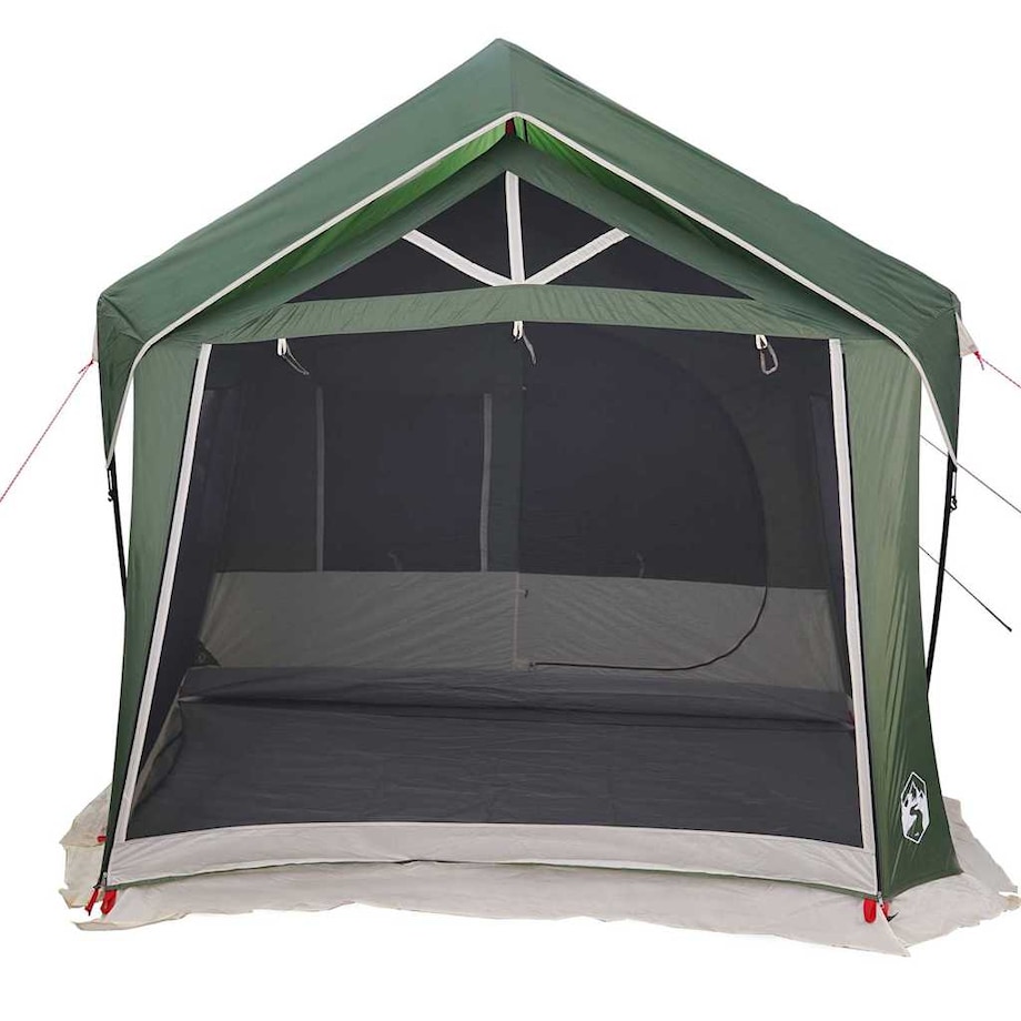 vidaXL Namioty z dachem Zielony 620 x 322 x 240 cm Poliester