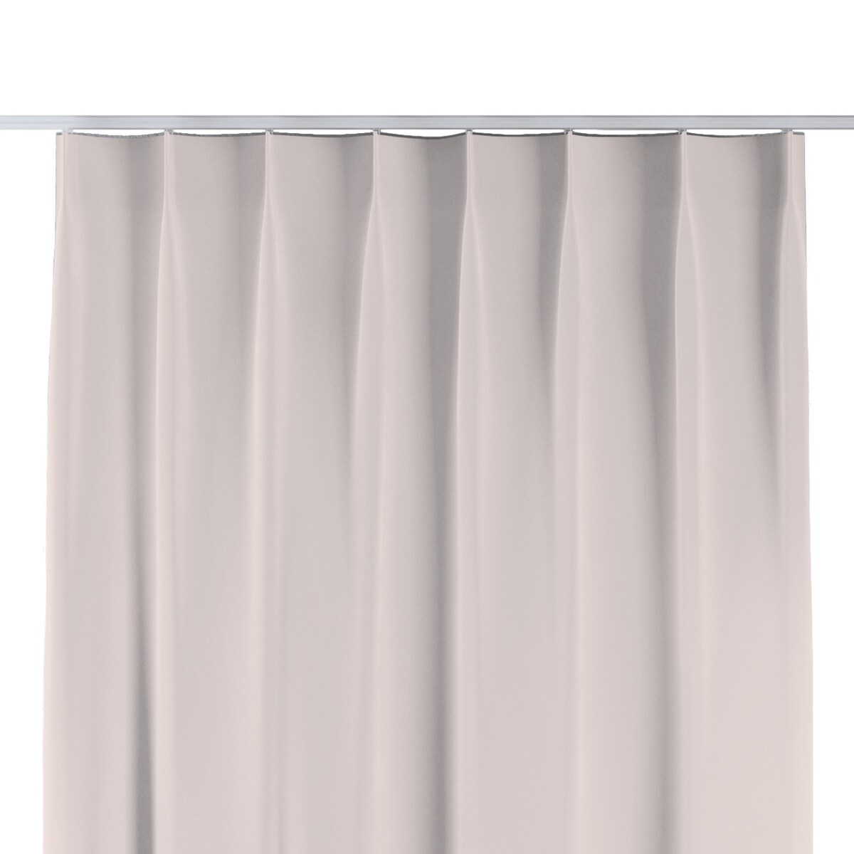 Zasłona na haczykach flex pojedynczych 130x260 ecru