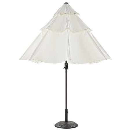 Parasol ogrodowy 285 cm BIBIONE Jasnobeżowy