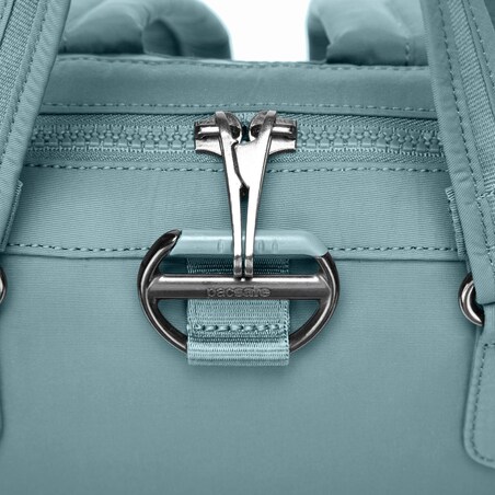 Plecak mini damski antykradzieżowy Pacsafe Citysafe CX Econyl® - miętowy