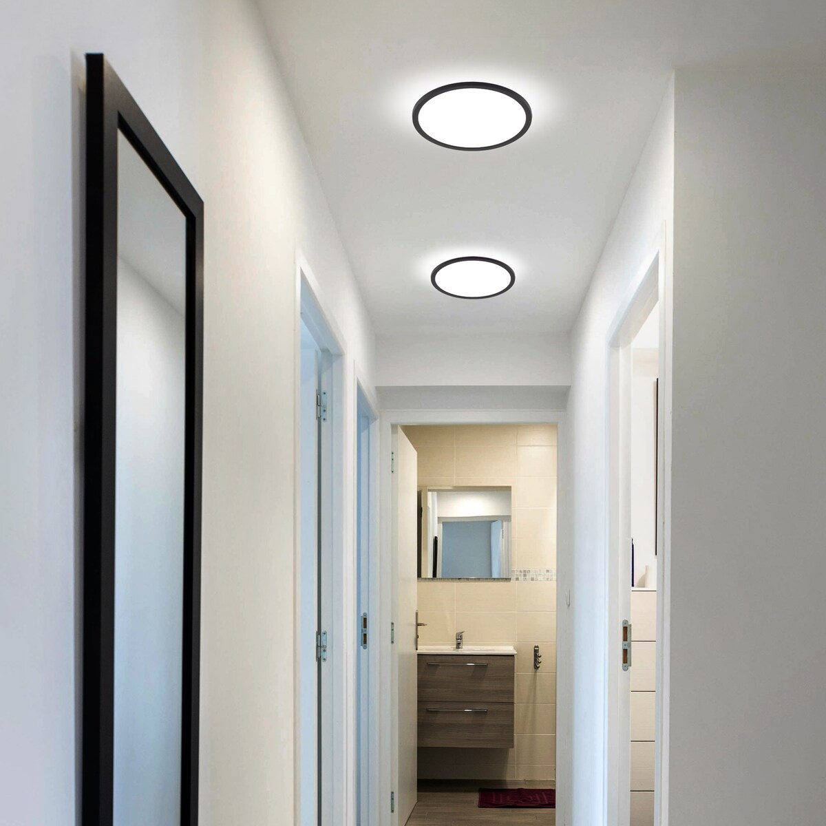 Plafon hermetyczny LED 24W IP54 TK Lighting AQUA 6901 3000/4000/6500K 2656 lm biały 30 cm