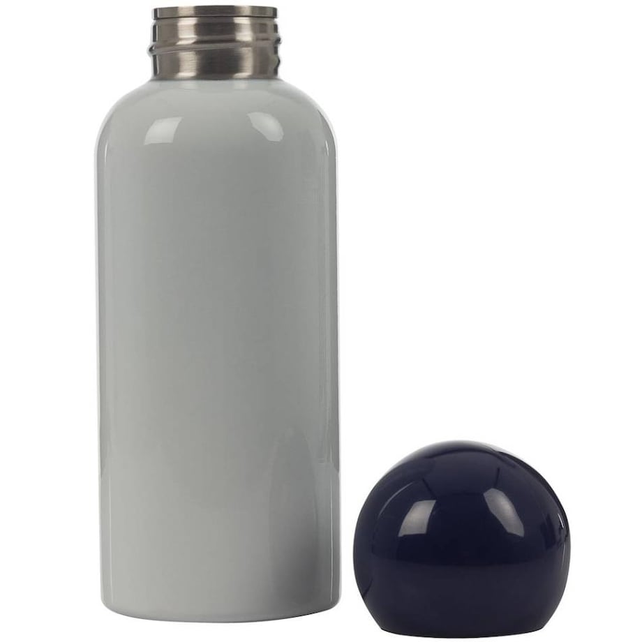 Butelka na wodę biało-granatowa Skittle Lite, 500 ml, Lund London