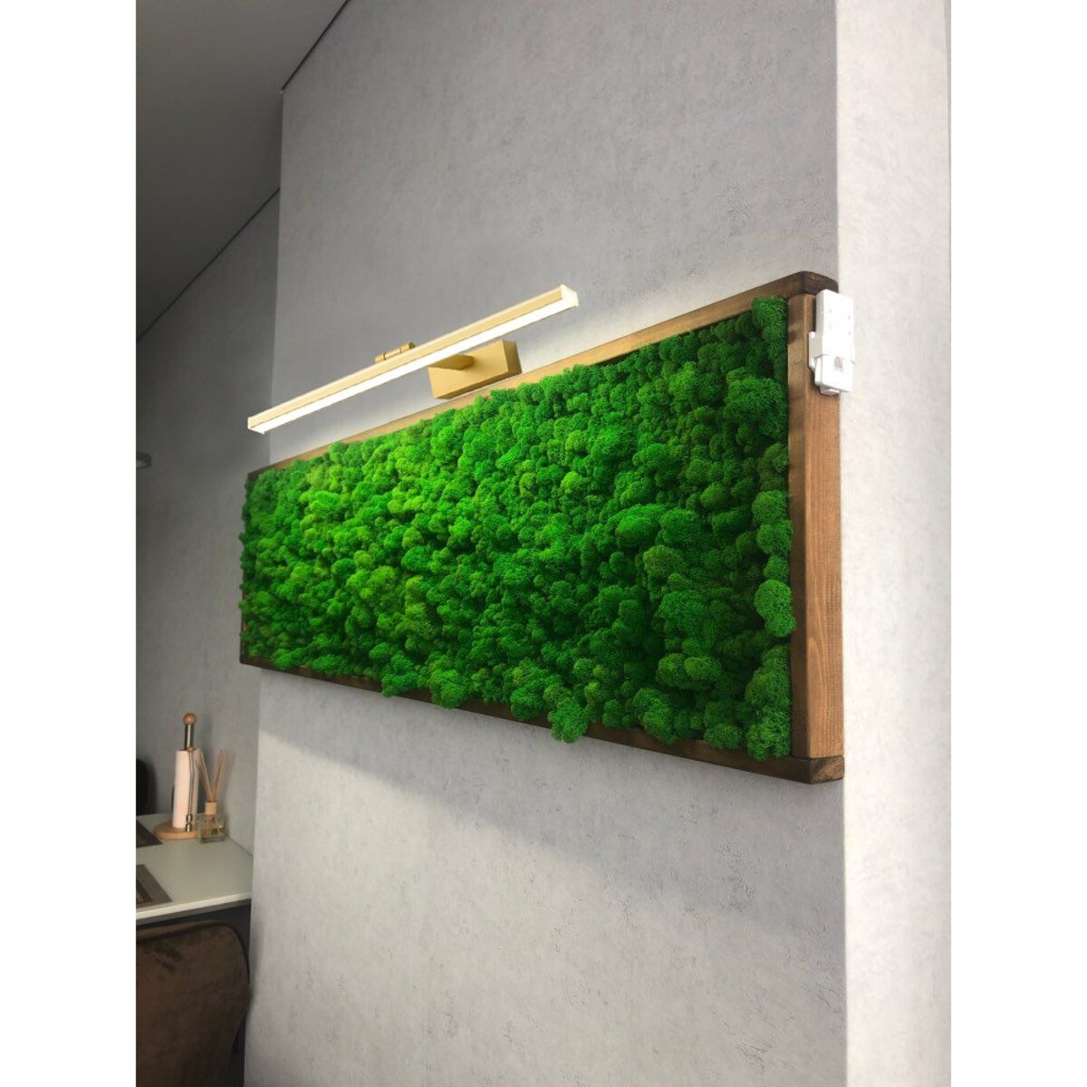 Kinkiet Led App835-1W Line 80Cm Złoty, Metal