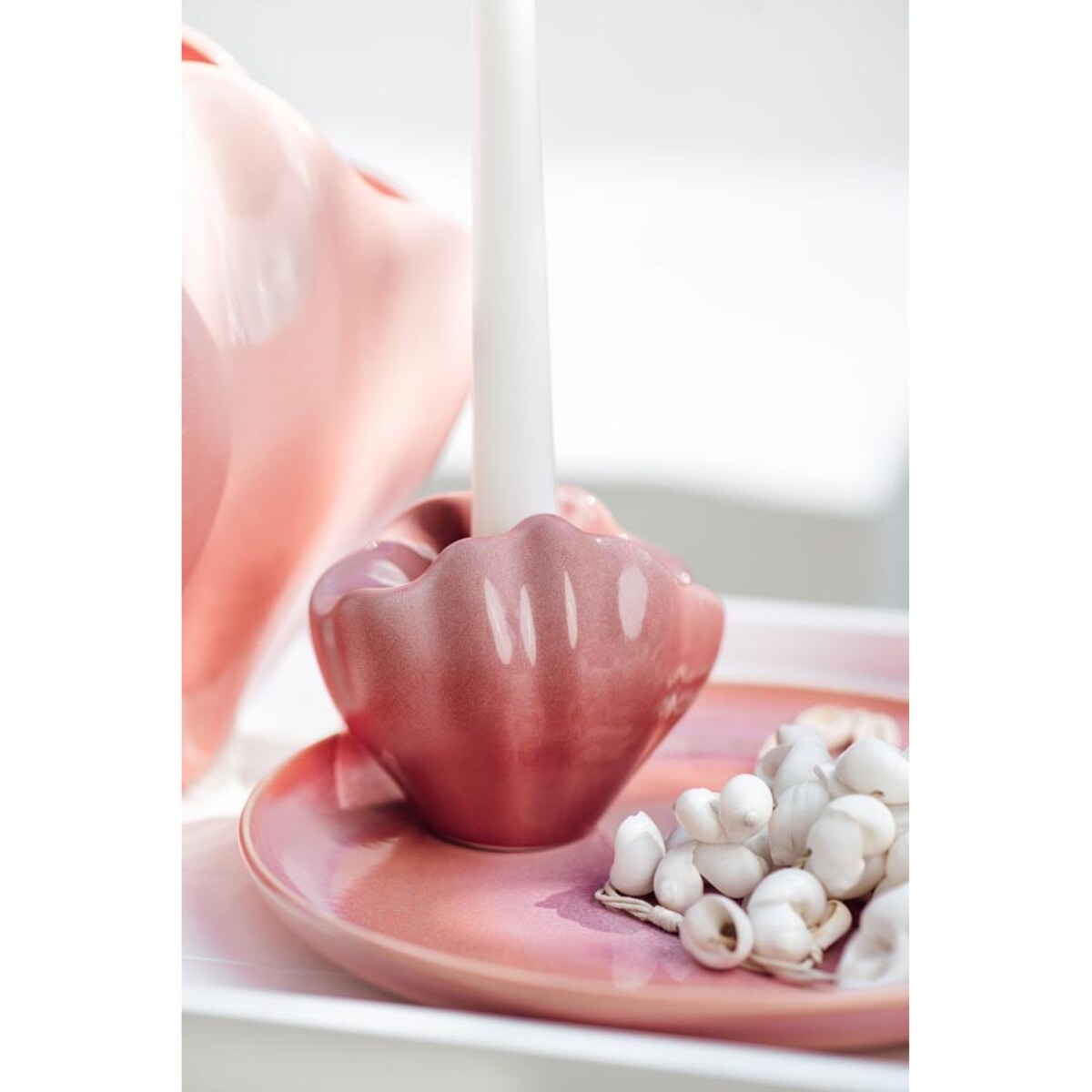 Świecznik koralowy Perlemor Home, 11 x 8 x 10 cm, Villeroy & Boch