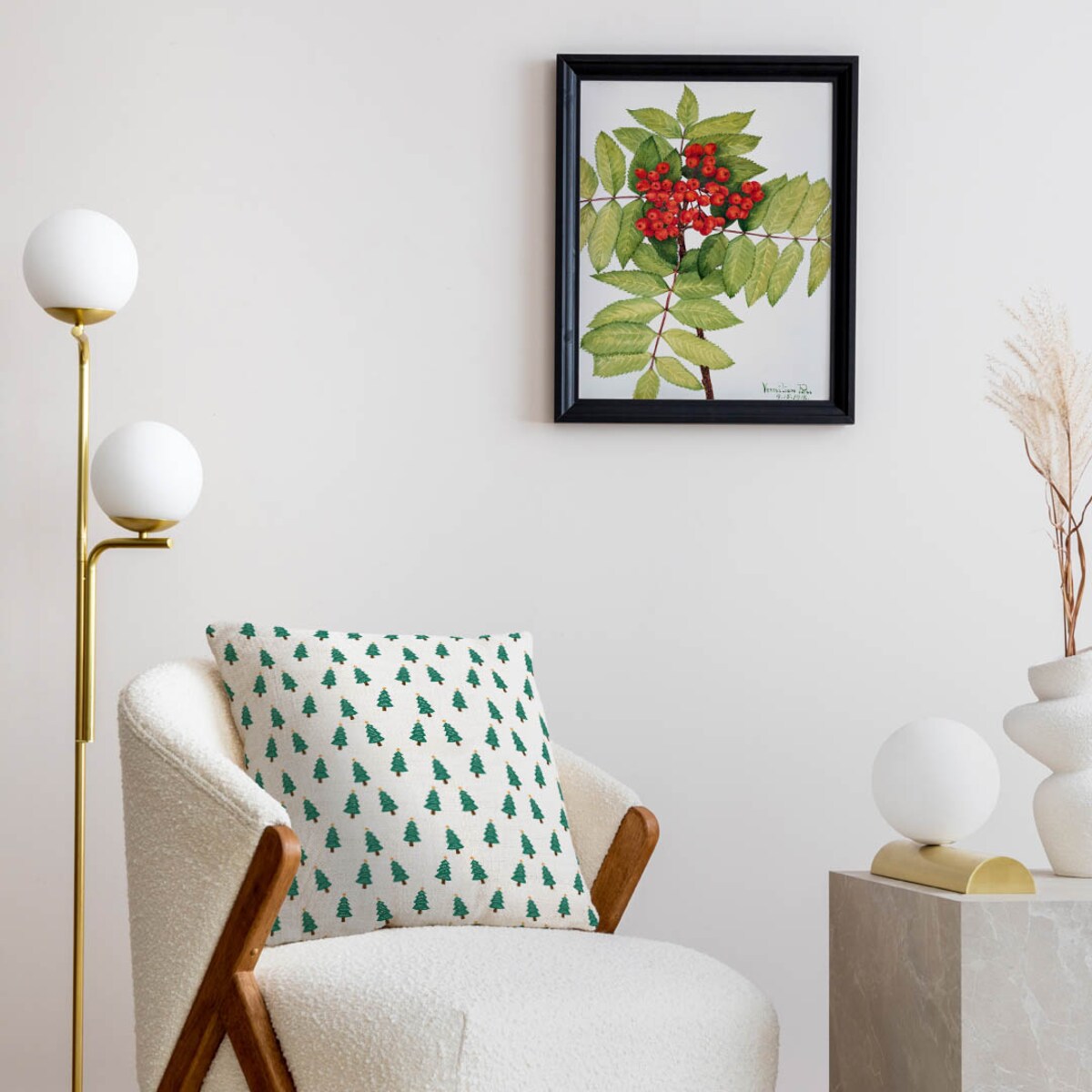 Poduszka świąteczna - Choinki 45x45 cm