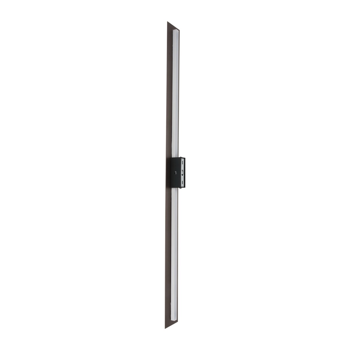 Kinkiet LED 24W TK Lighting NAVI BROWN LONG brązowy 100 cm 3000K 1570 lm nowoczesny do salonu i korytarza