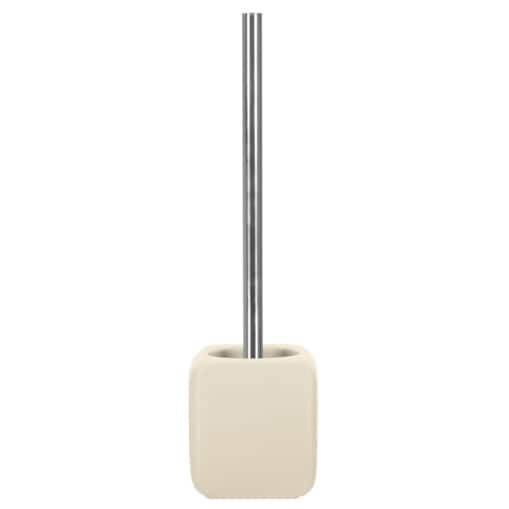 Kleine Wolke Cubic Ceramiczna Szczotka Toaletowa ze stojakiem naturalny beż