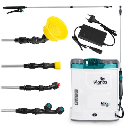 Opryskiwacz akumulatorowy Plonos PL-603 plecakowy elektryczny 16L 460300