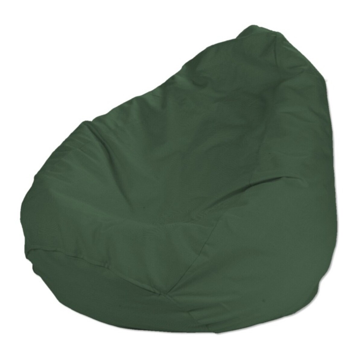 Worek do siedzenia, forest green (zielony), Ø60 x 105 cm, Cotton Panama