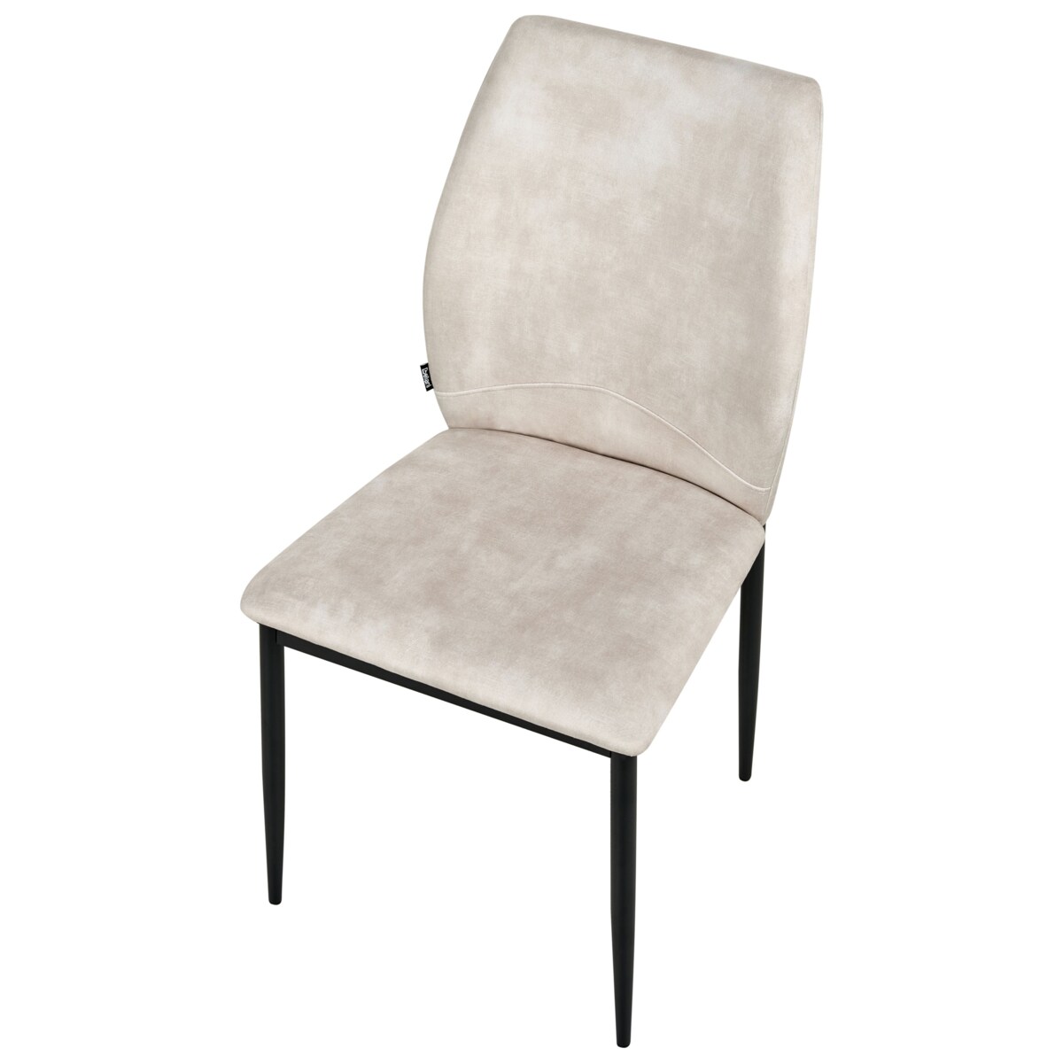 Zestaw 4 krzeseł do jadalni ROCHEPORT Jasnobeżowy