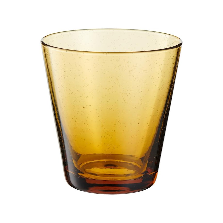 VILLA ITALIA Szklanka bursztynowa 300 ml AMBER