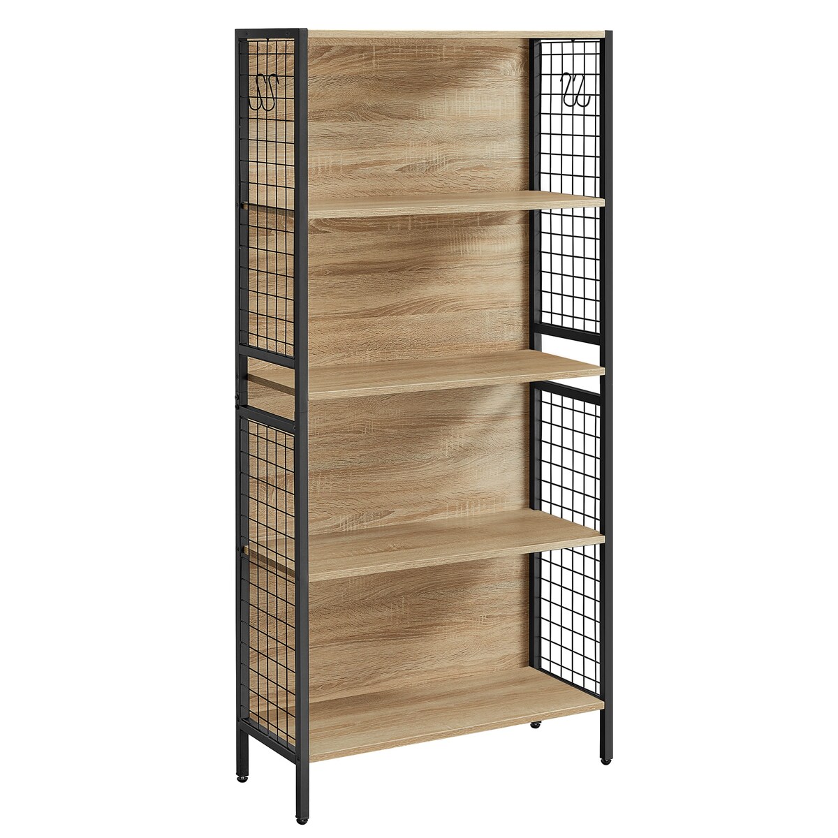 Regał Półka Na Książki 74X30X155 Cm Sonoma