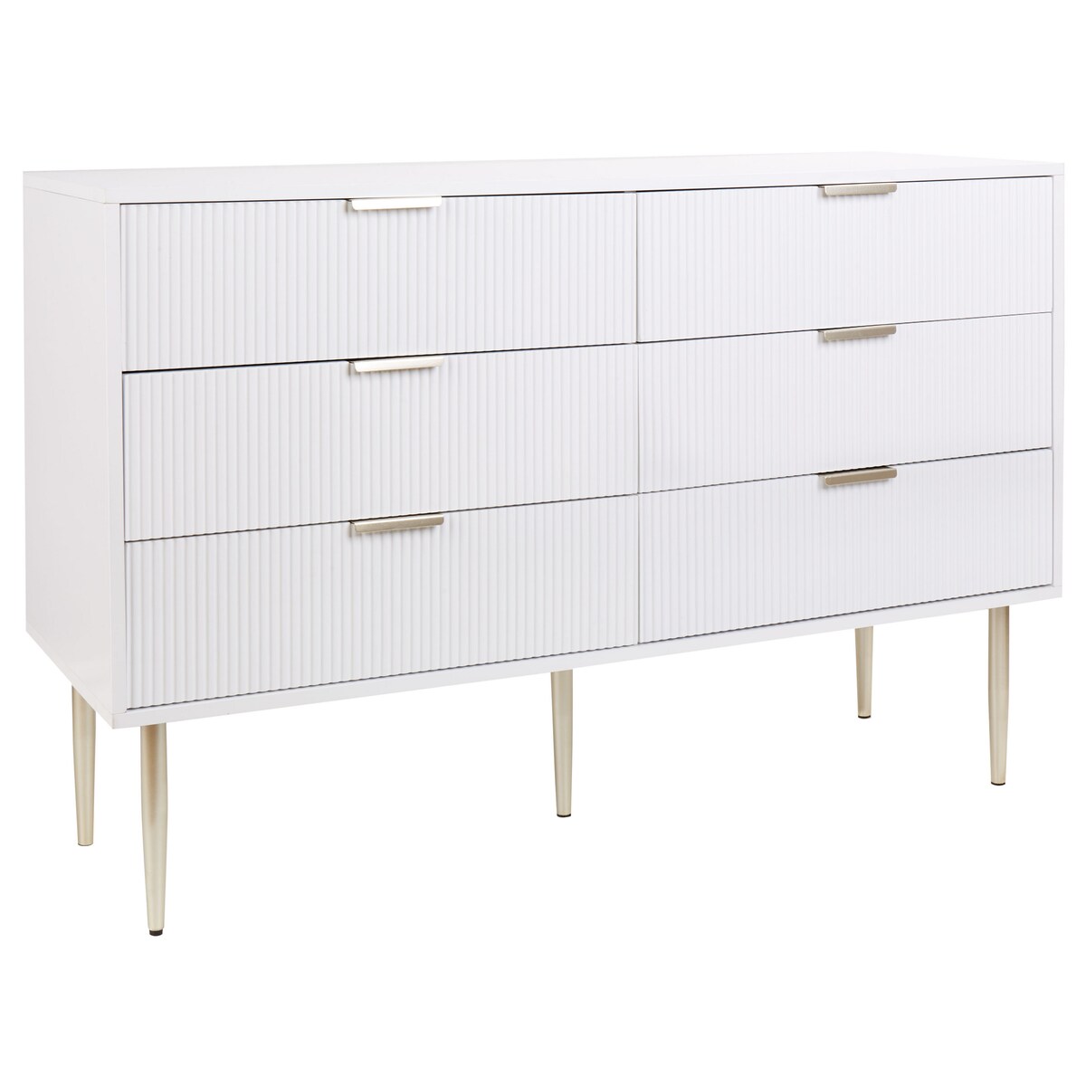 Komoda 6 szuflad SOHO Biały
